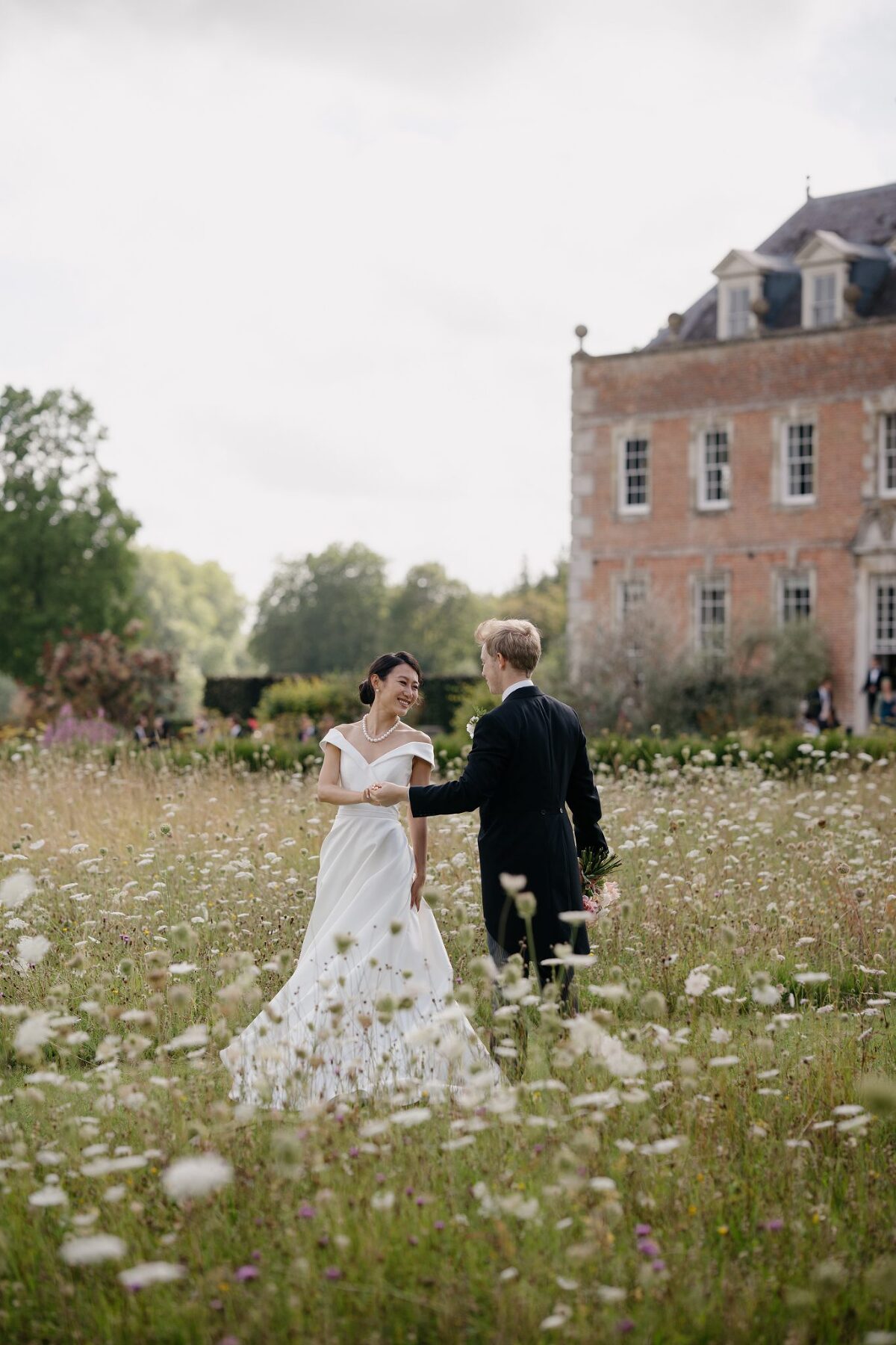 Bride and Groom at St Giles House